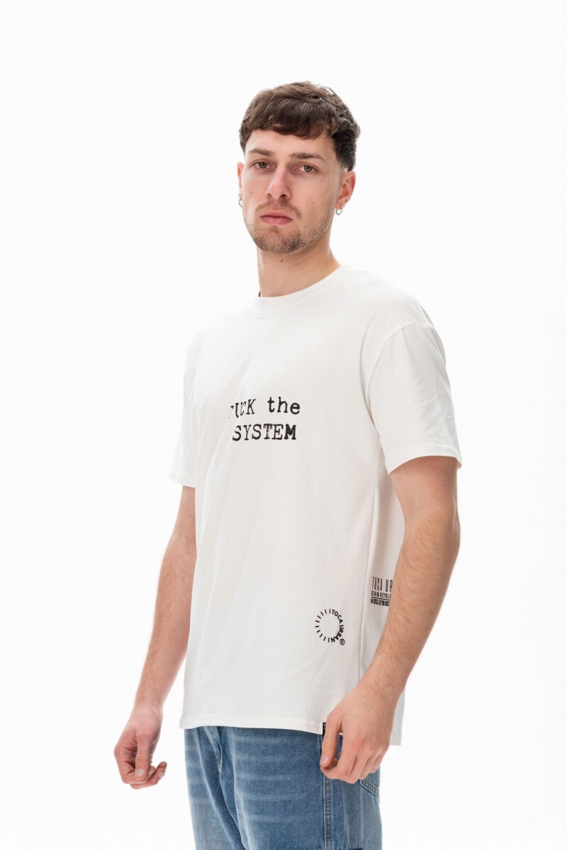 Remera System Blanco