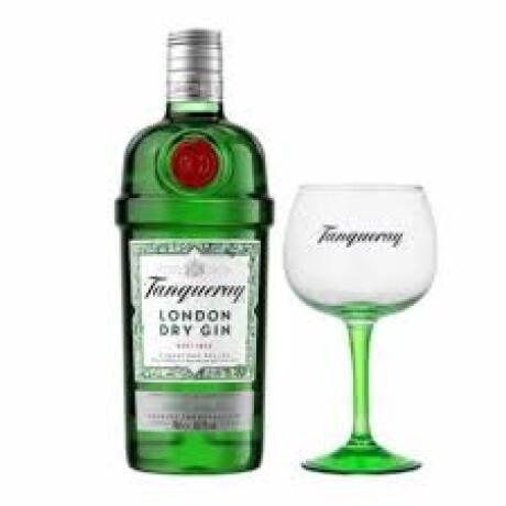 Pack Gin Tanqueray 750ml + copa Pack Gin Tanqueray 750ml + copa