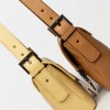 Cartera al hombro Signature en cuero graneado Cuoio