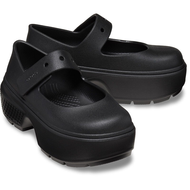 Crocs Stomp Mary Jane Negro