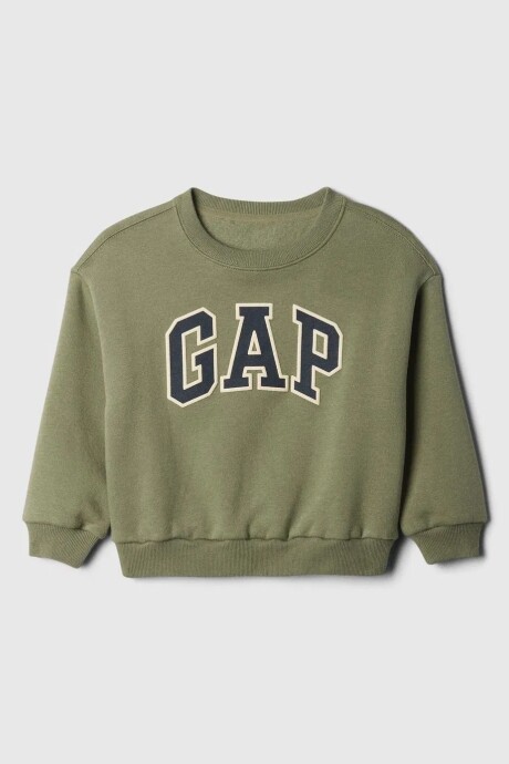 Buzo Deportivo Logo Gap Oversized Toddler Niño Walden Green