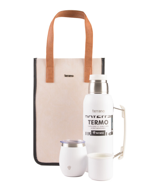 Combo Acero 1Lt. Crema + Blanco