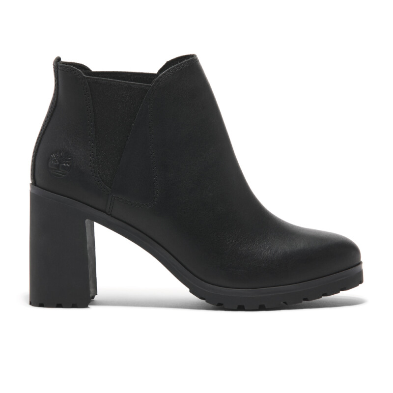 Botas Chelsea Allington Mid Mujer Black Full Grain
