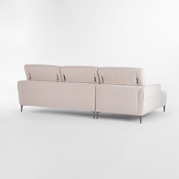 Sofá con chaise MOOVE BEIGE - IZQUIERDO