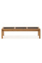 TRACO BANCO BANCO TRACO CUERDA NEGRA 180x37x43CM JATOBA