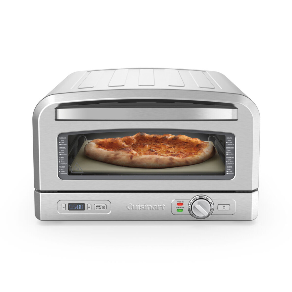 Horno de Pizza de Interior Cuisinart CPZ-120CL - Acero 
