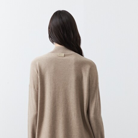 POLERA JAVAIOLA Beige Melange