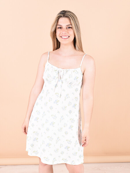 VESTIDO LOURIN BLANCO