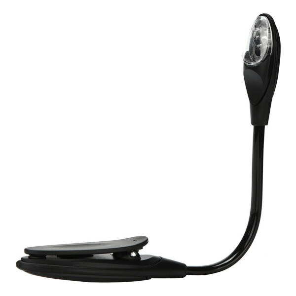 Lampara Led Nocturna Flexible Para Lectura Calidad Gtia Variante Color Negro