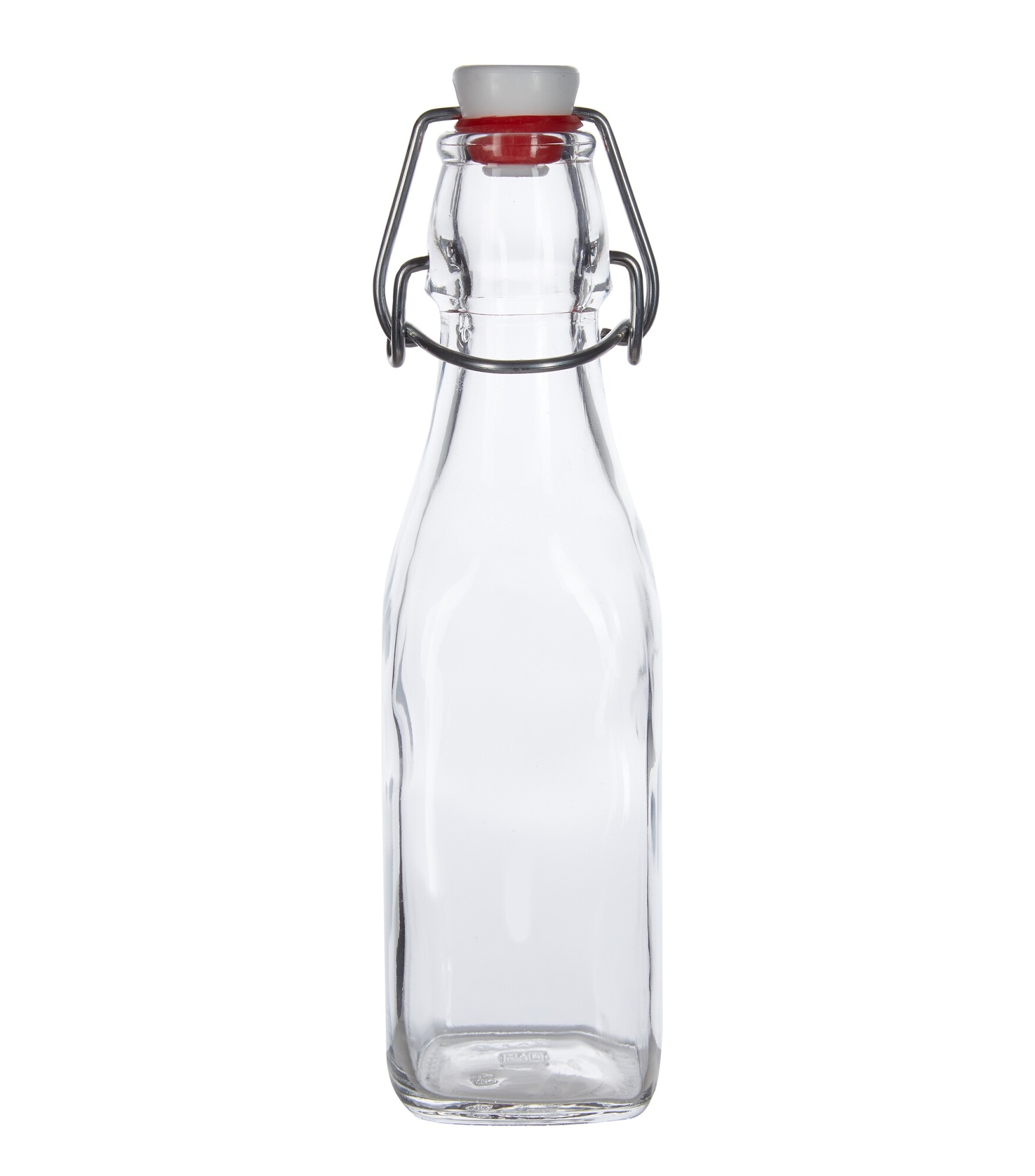 Botella Vidrio Con Tapon Hermetico 1 Litro Jugo Leche Agua