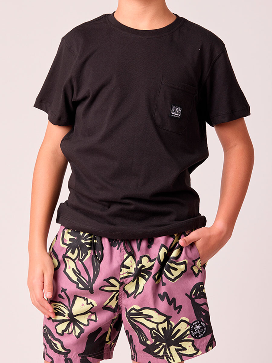 T-SHIRT TUMAR TEEN RUSTY - Negro 