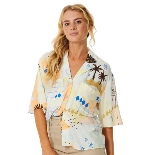 Camisa MC Rip Curl Sun Club Shirt Camisa MC Rip Curl Sun Club Shirt