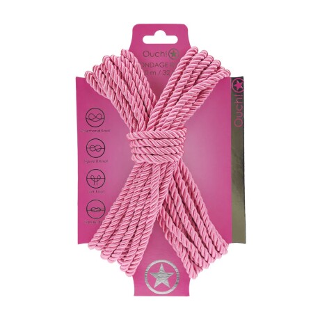 Soga para Sumisión Bondage Rope Ouch Rosa