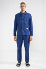 SEERSUCKER PANTS Blue