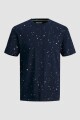 Camiseta Terrazzo - Estampada Navy Blazer