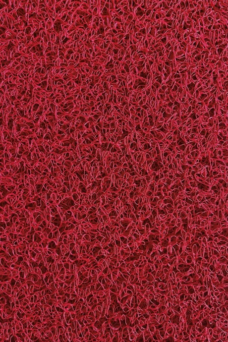 CUSHION MAT LIGHT FELPUDO CUSHION MAT PVC 'LIGHT A' 1101 RED CON BASE ANCHO 1,22M