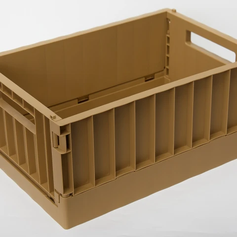 CESTA DE ALMACENAMIENTO PLEGABLE (MARRÓN CLARO/18L) CESTA DE ALMACENAMIENTO PLEGABLE (MARRÓN CLARO/18L)