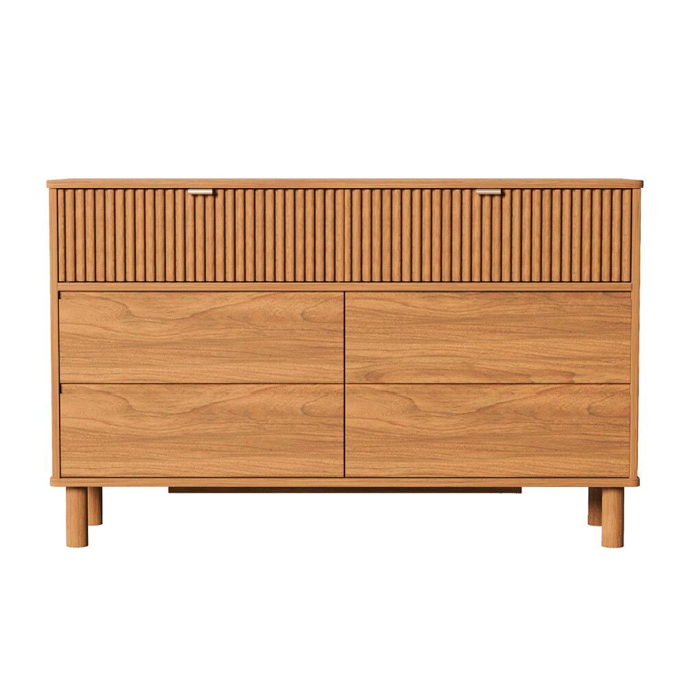 CÓMODA CAJONERA GUARDARROPA 6 CAJONES EN MADERA MACIZA CÓMODA CAJONERA GUARDARROPA 6 CAJONES EN MADERA MACIZA