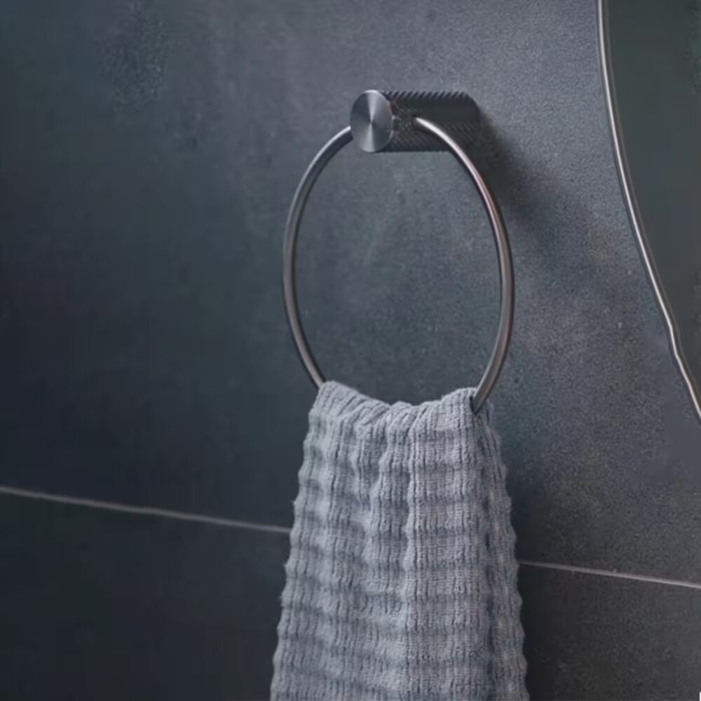 Toallero aro SIGNATURE grafito Toallero Aro Signature Grafito