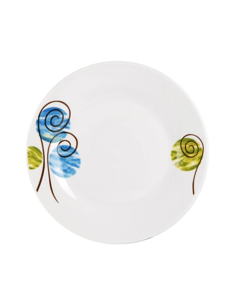 PLATO DE MESA PORCELANA 23CM CIRCULOS PLATO DE MESA PORCELANA 23CM CIRCULOS