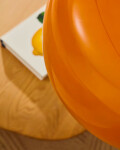 Lámpara de techo Reig de cristal naranja Ø 38 cm