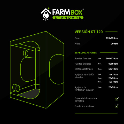 ARMARIO FARM BOX STANDARD 120X120X200CM ARMARIO FARM BOX STANDARD 120X120X200CM