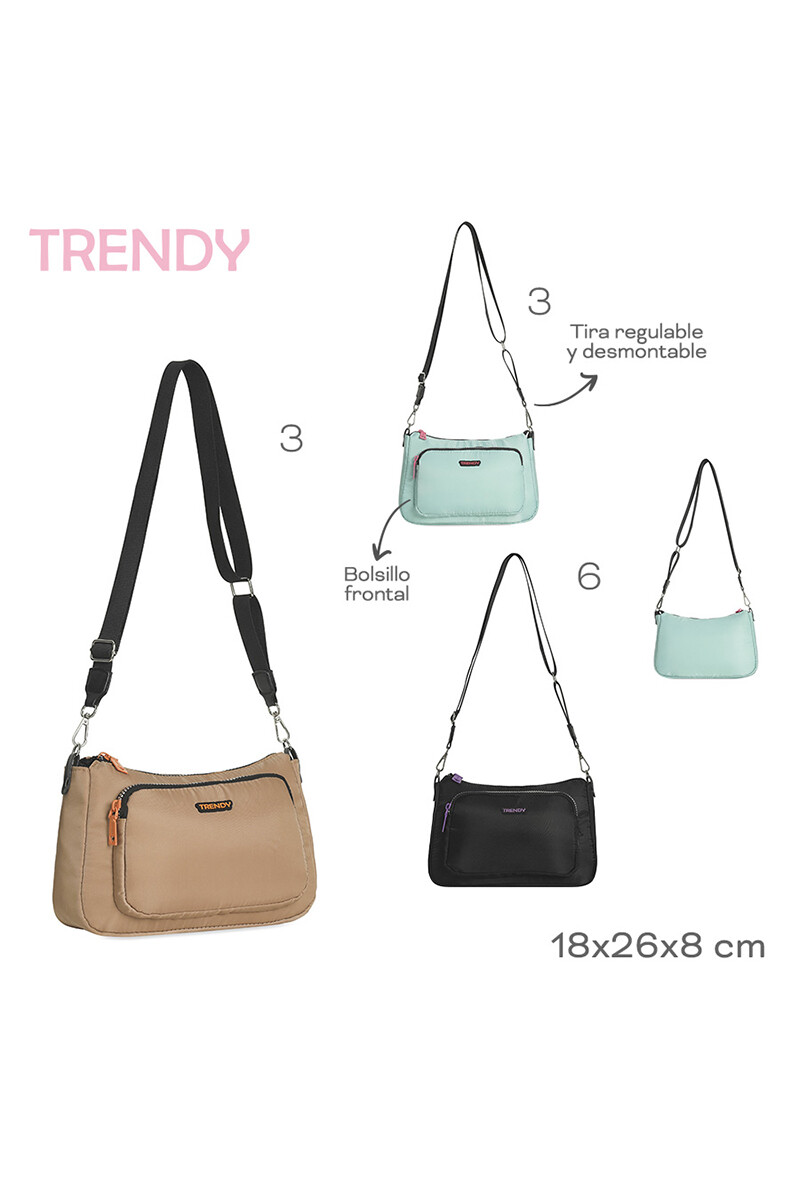 Morral Trendy Verde agua