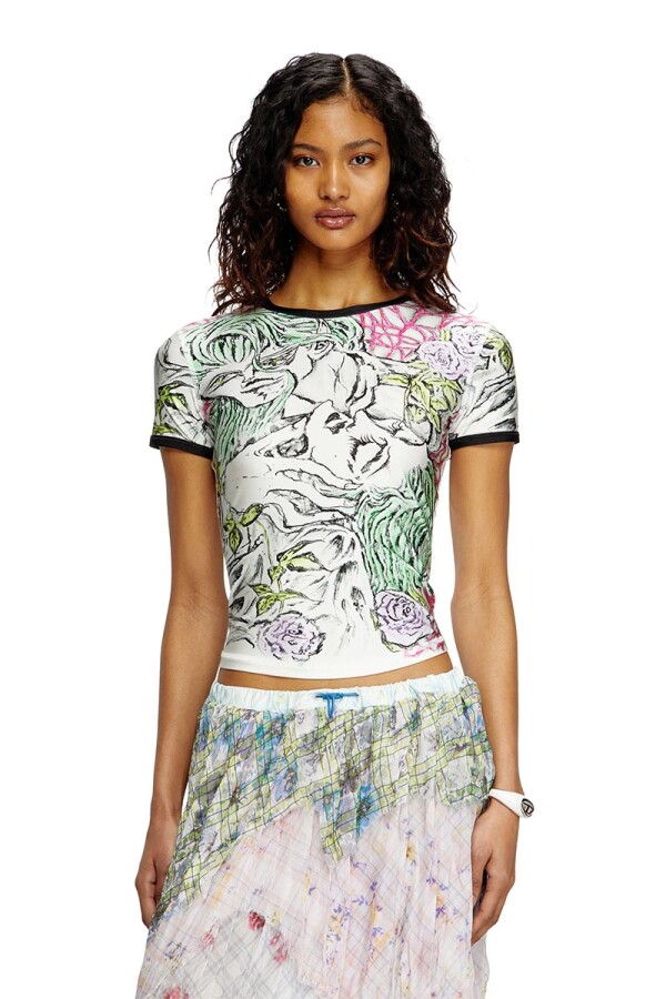 Polo Para Mujer T-Uncutie-Long-Q2 Blanco
