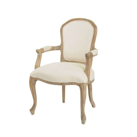 Silla de Roble con apoyabrazos Lercorbu