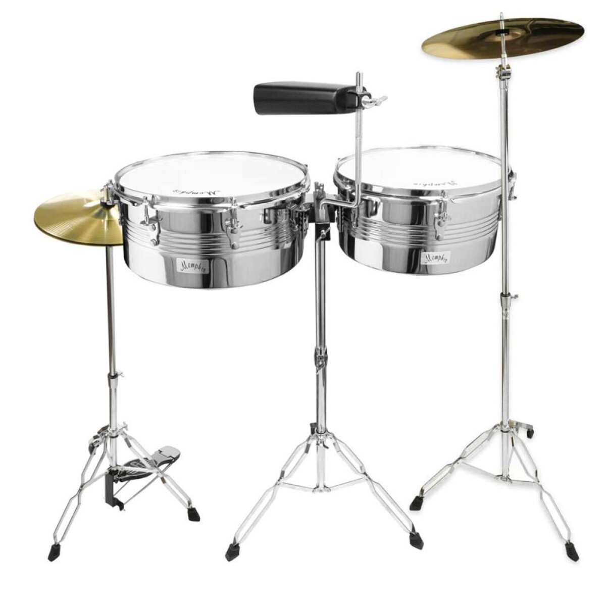 Pailas Pack Memphis Con Platillos Incluidos - Ft100n 