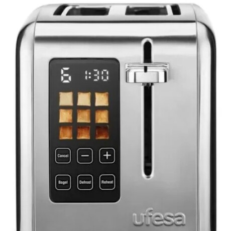 TOSTADOR UFESA PERFECT TOASTER DIG. 2 RANURAS ACERO-INOXIDABLE