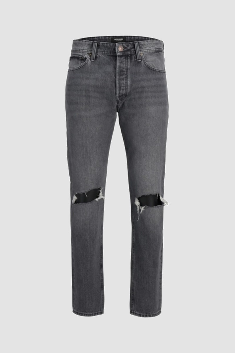 Jeans Comfort Fit "mike" - Grey Denim 