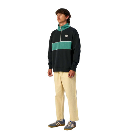 Buzo Critical Slide Y2K Quarter Zip Negro