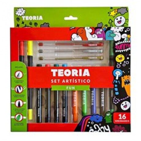 Set Artistico 16 pcs TEORIA Fun