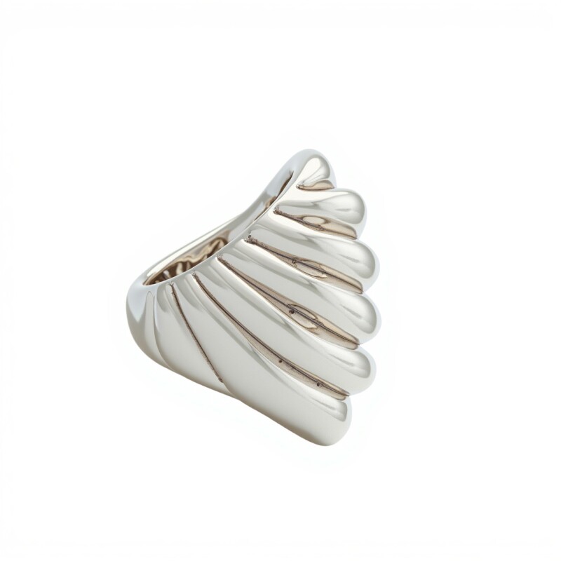 Anillo Cúpula-Plata 925 Inflada-Sin Piedra-AN3129 sinpiedra