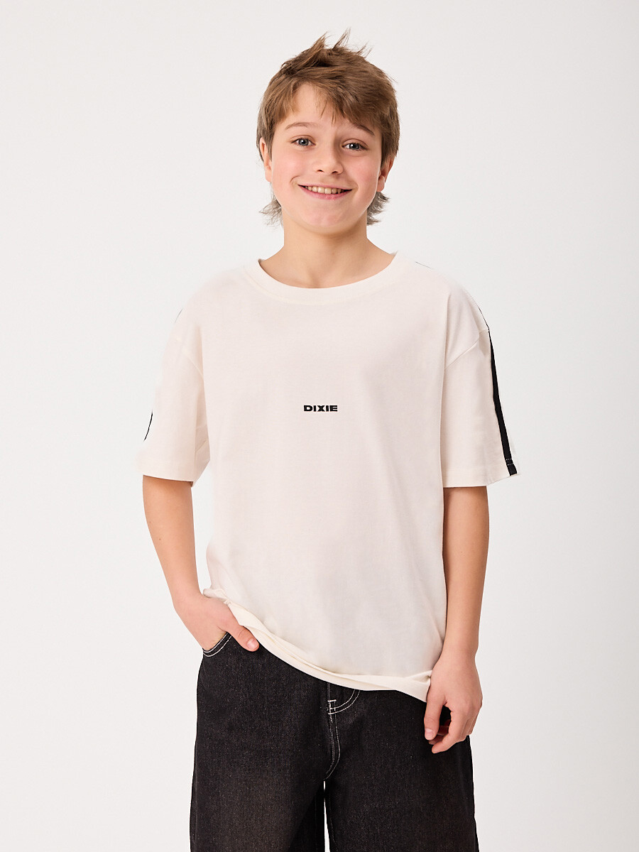T-SHIRT M/C NAYROBY TEEN DIXIE Blanco