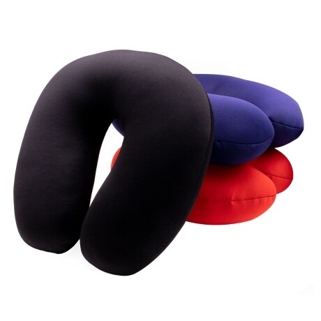 Almohada Cervical para Viaje JTSEEN078 NEGRO