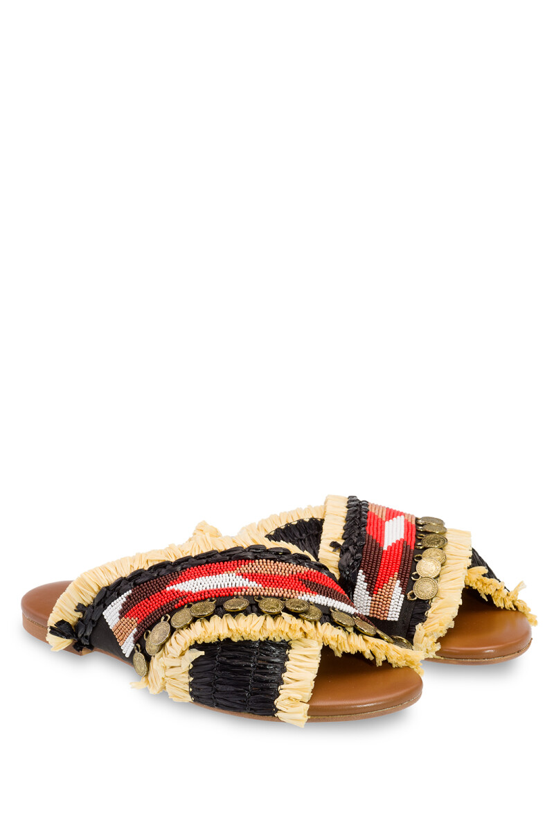 SANDALIA CROSS Negro