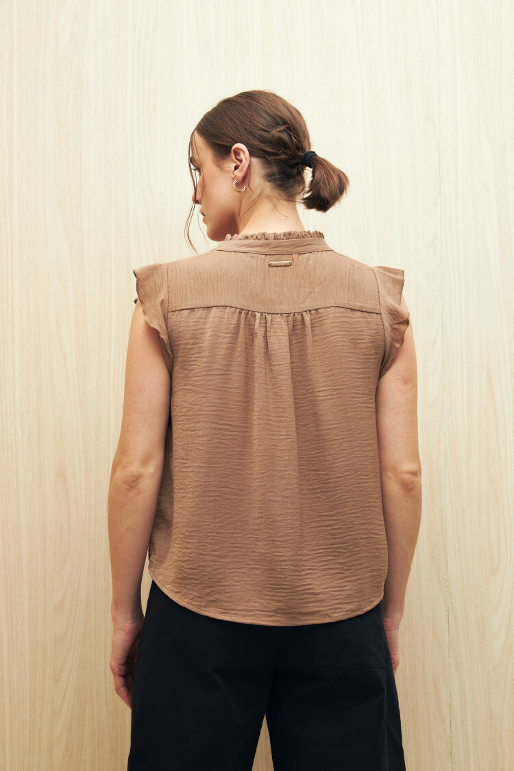 TOP KEANE Marron