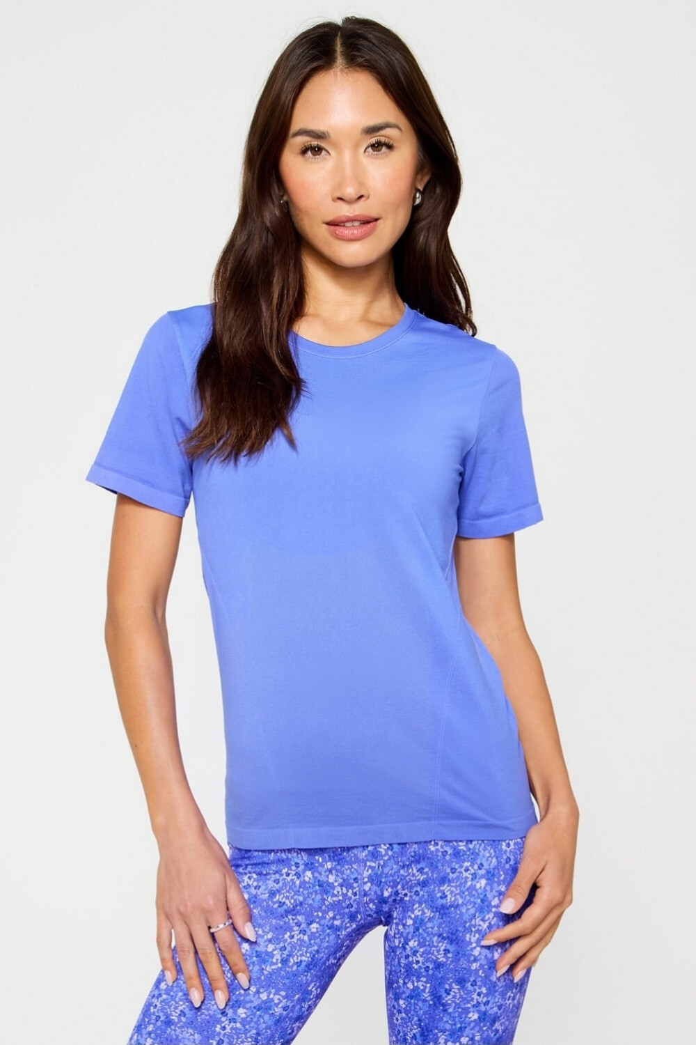 Polo Feather Tech+ Short-Sleeve Top Mujer Sapphire Sky
