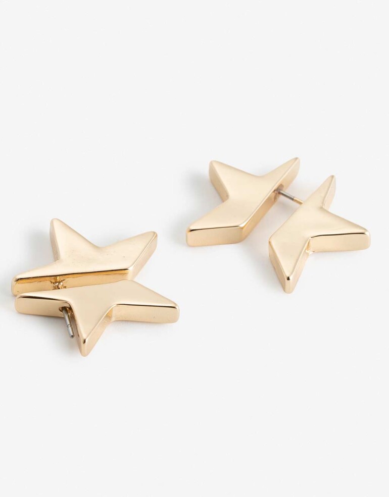 Aros Pasantes Metal Aros Pasantes Cosmic - Dorado