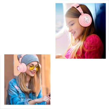 AURICULARES INALAMBRICOS BLUETOOTH VINCHA DISEÑO GATO ROSADOS AURICULARES INALAMBRICOS BLUETOOTH VINCHA DISEÑO GATO ROSADOS