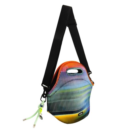 Lunchera de Neopreno Brio LB121-CRY Big Bro con Correa CRYSTAL