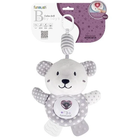 Peluche Colgante Hipo con música y luz Oso 001