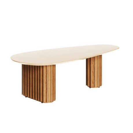 Mesa de centro Organic Large Linea Manhattan Off White 3472 Mesa de centro Organic Large Linea Manhattan Off White 3472