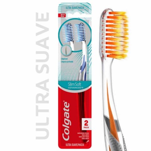 Cepillo Dental Colgate Slimsoft Advance 2 Und Cepillo Dental Colgate Slimsoft Advance 2 Und