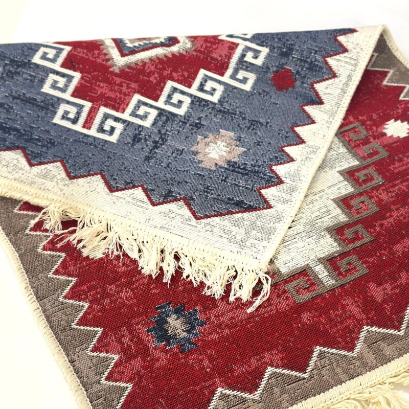 Alfombra boho 90x60 cm 5 Alfombra boho 90x60 cm 5
