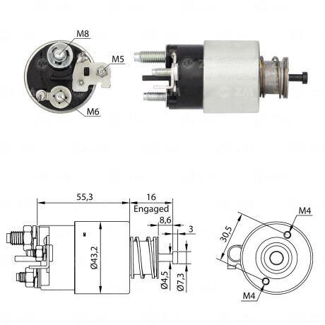 AUTOMATICO DE ARRANQUE RENAULT AUTOMATICO ZM 12V DUSTER MASTER OROCH ZM AUTOMATICO DE ARRANQUE RENAULT AUTOMATICO ZM 12V DUSTER MASTER OROCH ZM
