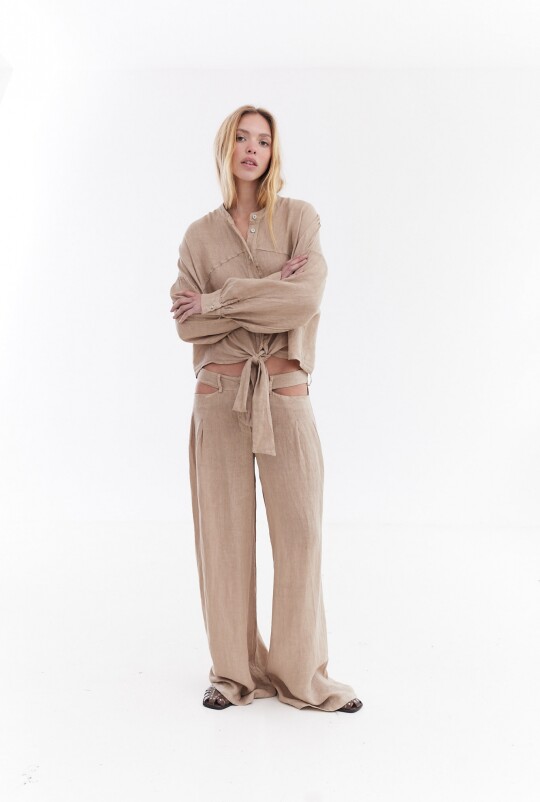 Pantalón Silente Beige