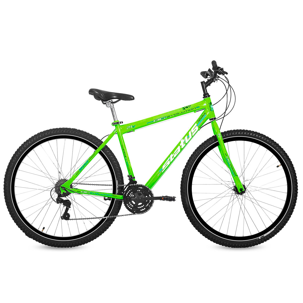 Bicicleta Montaña Rodado 29 C/ 21 Velocidad Premium - Verde 